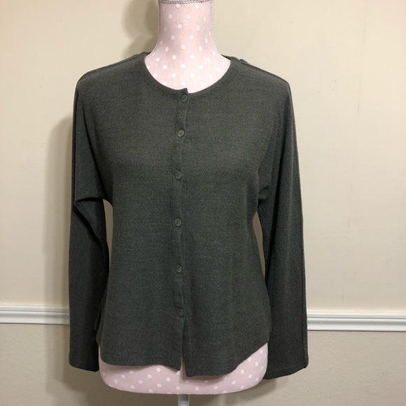 Eileen Fisher casual cardigan wool - Picture 2 of 7